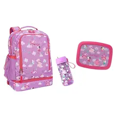 BENTGO - Set Mochila 2 en 1 Lonchera y Tomatodo - Haditas
