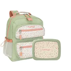 BENTGO - Set Lonchera y Mochila Escolar Kids Whimsy & Wonder - Geo Speckle
