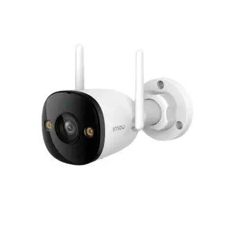 IMOU - Cámara de Seguridad Bullet 2E 3MP FHD Color Conectividad WiFi y