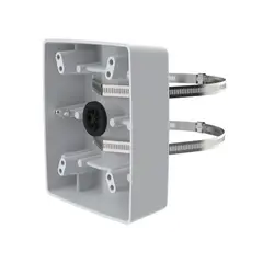 AXIS - Kit De Montaje En Poste T91B57 Para Instalación Interior Y Exterior - Color Blanco -