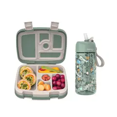 BENTGO - Set Tomatodo y Lonchera Kids - Fosiles de Dinosaurio