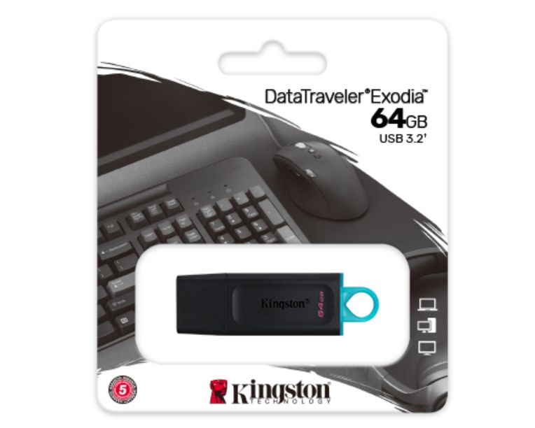 Memoria USB 64 GB DataTraveler Exodia