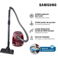 SAMSUNG - Aspiradora de Arrastre SC4190 2000W