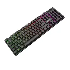 TEROS - Teclado Te-4072g Con Retroiluminación Rgb Gamer