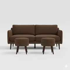 GENERICO - Sofá 2 cuerpos y 2 butacas PORTO