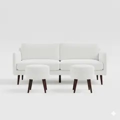 GENERICO - Sofá 2 cuerpos y 2 butacas PORTO