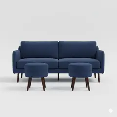 GENERICO - Sofá 2 cuerpos y 2 butacas PORTO