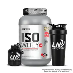 Universe Nutrition - Iso whey 90 1.1 kg - Chocolate + Shaker + Portaproteina