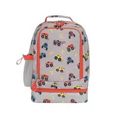 BENTGO - Mochila Kids 2 en 1 - Camiones