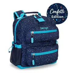 BENTGO - Mochila Escolar Kids - Azul Confeti