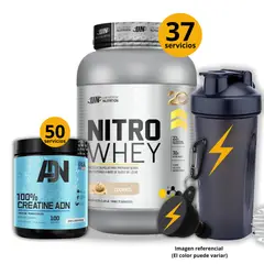 UNIVERSE NUTRITION - Proteína Nitro whey de 1kg Galleta + Creatina ADN de 250gr + regalos