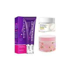 BIOAQUA - PACK CREMA ACLARANTE DE ARROZ DESPIGMENTANTE Y EXFOLIANTE