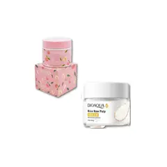 BIOAQUA - PACK CREMA EXFOLIANTE Y CREMA ACLARANTE DE ARROZ
