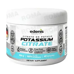EDENIS HEALTH - CITRATO DE POTASIO 200G EN POLVO