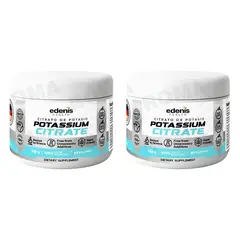 EDENIS HEALTH - PACK 2 CITRATO DE POTASIO 200G EN POLVO