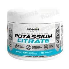 EDENIS HEALTH - CITRATO DE POTASIO 400G EN POLVO