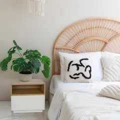 GENERICO - Velador Moderno Vinka 1Cj Vaquita Home