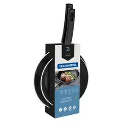 TRAMONTINA - Juego de sartenes de Aluminio Sicilia Azul x2pzs20Cm-26Cm - 75286025