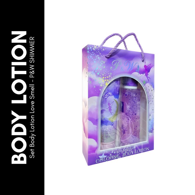 Set Body Lotion Love Smell - P&W SHIMMER