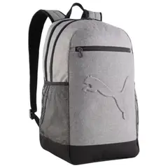 PUMA - Mochila Buzz Heather 091350 01 Gris Claro