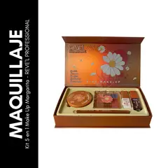 GENERICO - Kit 5 en 1 Make Up Margarita - REVEL PROFESSIONAL