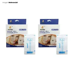 GENERICO - Bolsas para Almacenamiento de Leche Materna - 02 Unid.