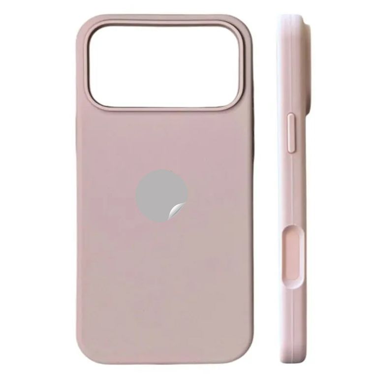 Funda Silicona Compatible con iPhone 17 Pro Max Nude