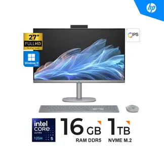 HP - ALL IN ONE OmniStudio X 27" FHD IPS Core Ultra 5 125H 16GB DDR5 1TB WIN11H