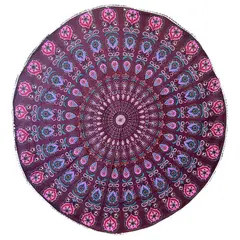 GENERICO - Mandala Manta Sábana para Pícnic o Playa Alegra de Algodón