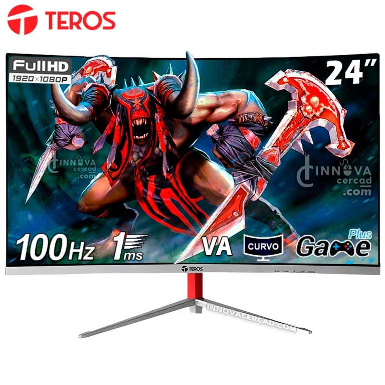 Monitor Curvo TE-2402S 24 Full HD VA 100HZ 1MS HDMI VGA