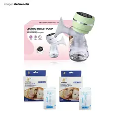 GENERICO - Extractor de Leche Materna Eléctrico + 02 Bolsas Recolectora