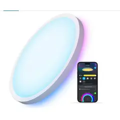 GOVEE - Lámpara Techo Inteligente RGBICCompatible Alexa y Google Home