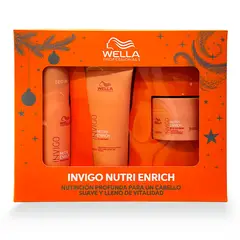 WELLA - Invigo NutriEnrich Pack Nutritivo Sham 250 ml + Cond 200 ml + Mask 150 ml