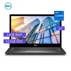 DELL - LAPTOP REACONDICIONADA 7490 CORE I7 8VA/ 16GB RAM/ 512GB SSD/ 14"