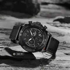 NAVIFORCE - RELOJ NF 8074 ORIGINAL NEGRO - NAV-115