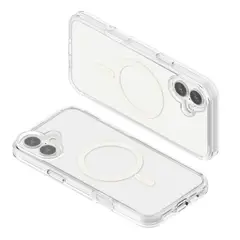 GENERICO - Funda Transparente para iPhone 17 Compatible con MagSafe