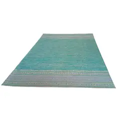 GENERICO - Alfombra Decoghar IC 14488 Kilim Turquesa 120 x 180 cm