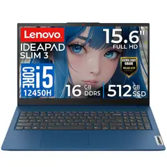 LENOVO - Laptop Intel Core i5-12450H Ddr5 16gb Ssd 512gb Blue