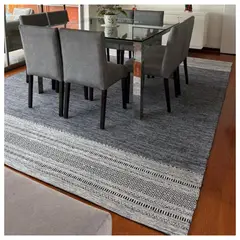GENERICO - Alfombra Decoghar IC 14491 Kilim Dk Grey 150 x 210 cm