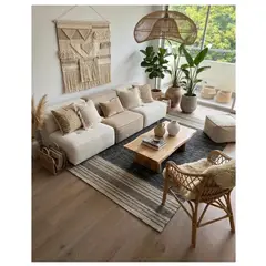 GENERICO - Alfombra Decoghar IC 14491 Kilim Dk Grey 180 x 280 cm