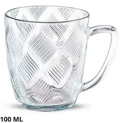 ICHIMATSU - Set de Tazas de vidrio Llamas 100 ml x6 piezas-Ichimatsu