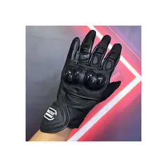 ROSH - Guantes De Cuero Negro KMASTER Talla L