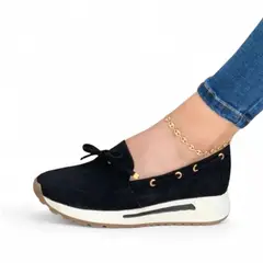 GENERICO - Mocasin Mujer 1022L-50 Color Negro