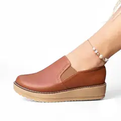 GENERICO - Mocasin Mujer Miller 1022L-45 Color Camel