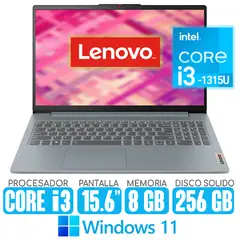 LENOVO - Laptop Core i3-1315U RAM 8gb SSD 256gb Pantalla 156 Windows V15 G4