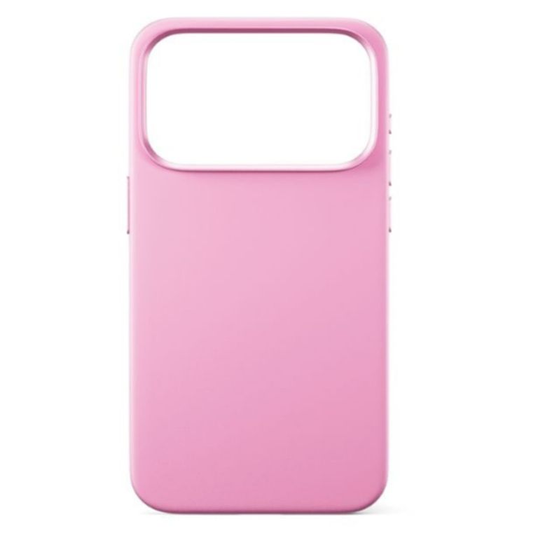 Case Protector Silicone Compatible con iPhone 17 Pro Max Rosado