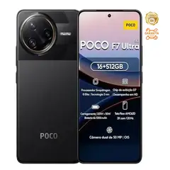 XIAOMI - Smartphone POCO F7 Ultra Black 16GB RAM 512GB ROM EU - RN