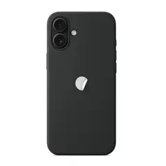 GENERICO - Case Protector Silicone Compatible con iPhone 17 Negro