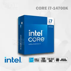 INTEL - PROCESADOR CORE I7-14700K 340560GHZ