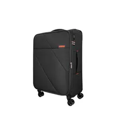 American Tourister - Maleta Sun Break Sp Tsa Exp Mediana Negra Blanda At